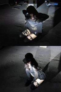 Five pointed star willow nail leg ring/heart-shaped willow nail leg ring y2k spicy girl gothic style accessory auto draft