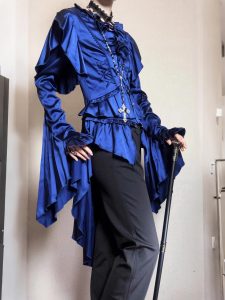 Retro medieval Gothic-style European women's wear, prince's shirt, lolita innerwear retro medieval gothic style european women