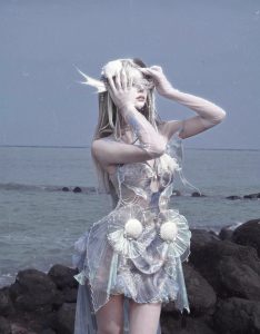 the call of the sea monster mermaid lace up polarized bra halter island vacation dress christmas