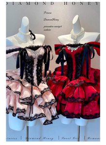 a romantic and elegant lace dress with a slimming look