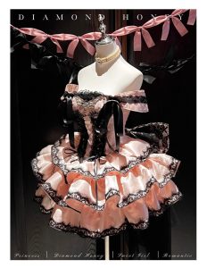 a romantic and elegant lace dress with a slimming look