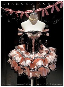 a romantic and elegant lace dress with a slimming look