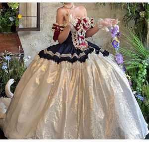 snow white christmas fairy tale atmosphere long dress
