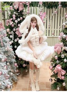 a romantic atmosphere for winter and autumn ceremonies, a date in a princess dress